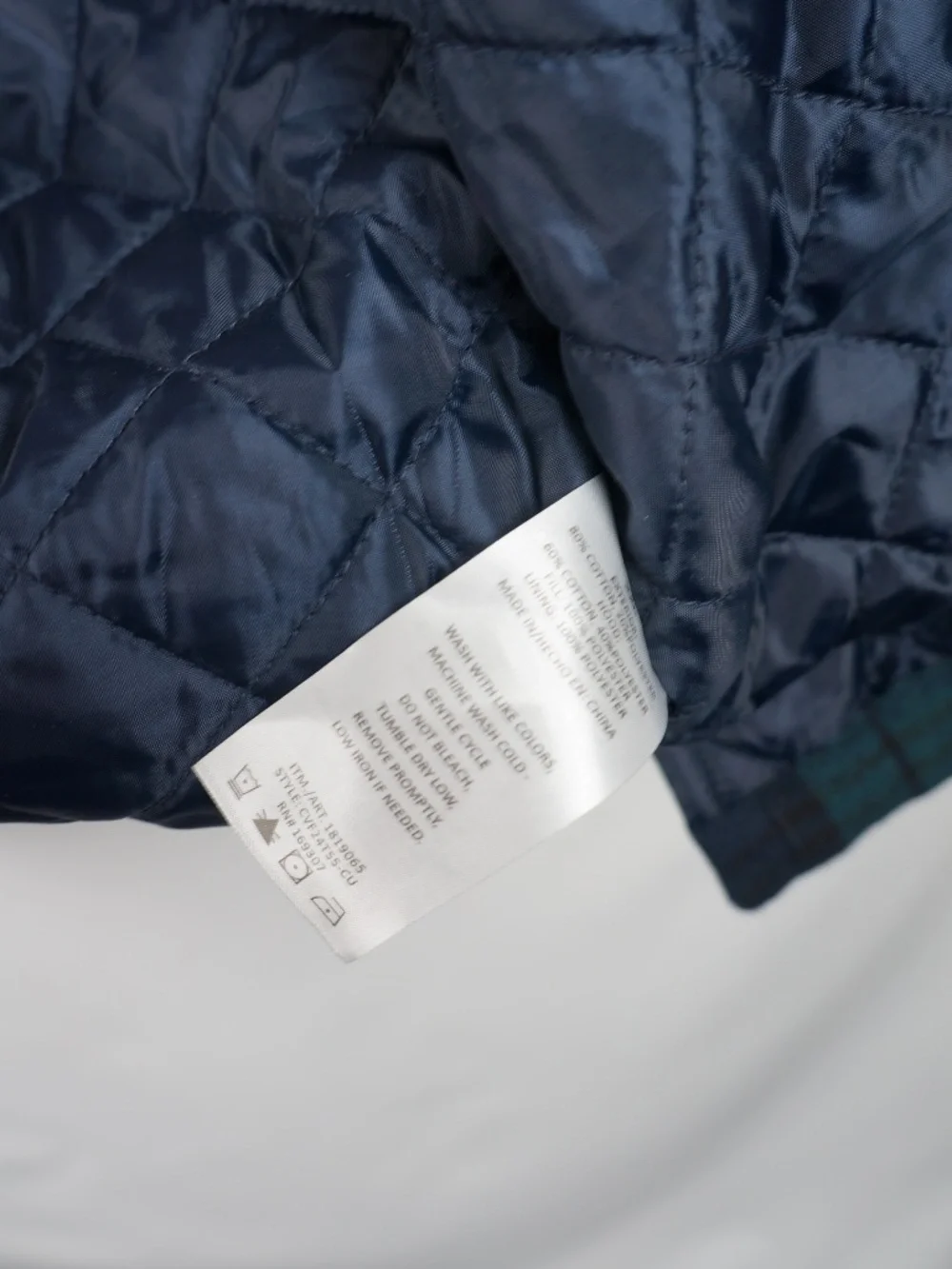 Cloudveil Men's Quilted Flannel Shirt Jacket with Hood, Men's XXL